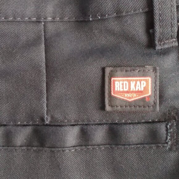 Men's red kap cargo work pants, size  36x30 ,  NWOT - Picture 8 of 9